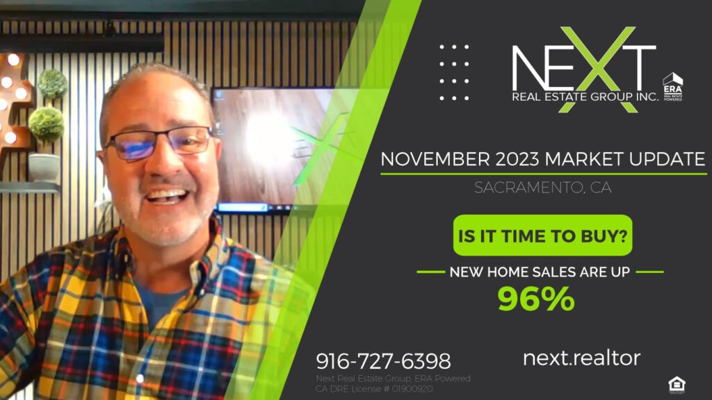 Sacramento Real Estate Market Update - November 2023 Cover