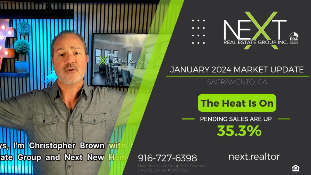 Sacramento Real Estate Market Update January 2024 by Christopher Brown