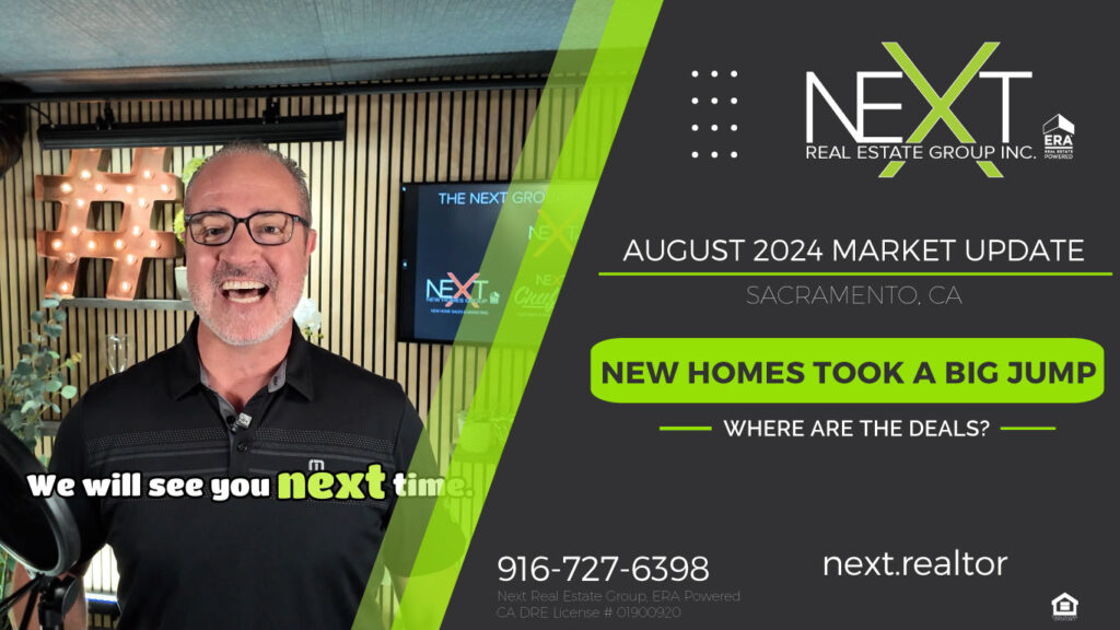Sacramento Real Estate Market Update Cover August 2024