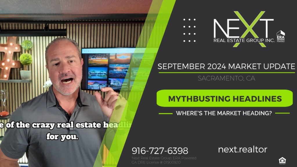Sacramento Real Estate Market Update Cover September 2024