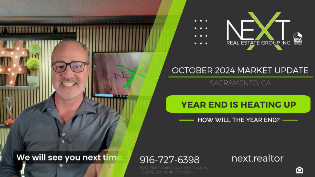 Sacramento Real Estate Market Update Cover October 2024
