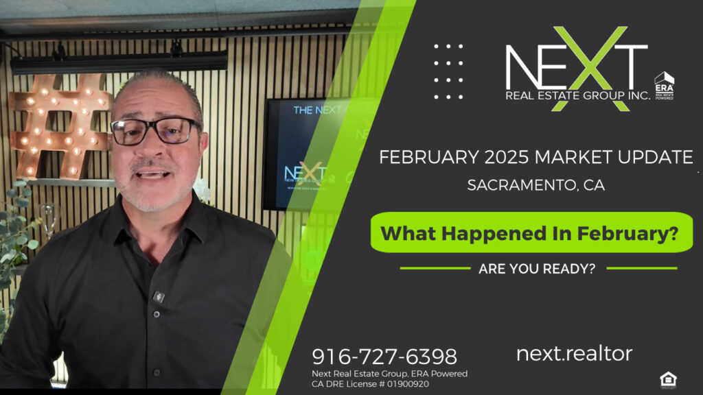 Sacramento Real Estate Market Update Cover February 2025