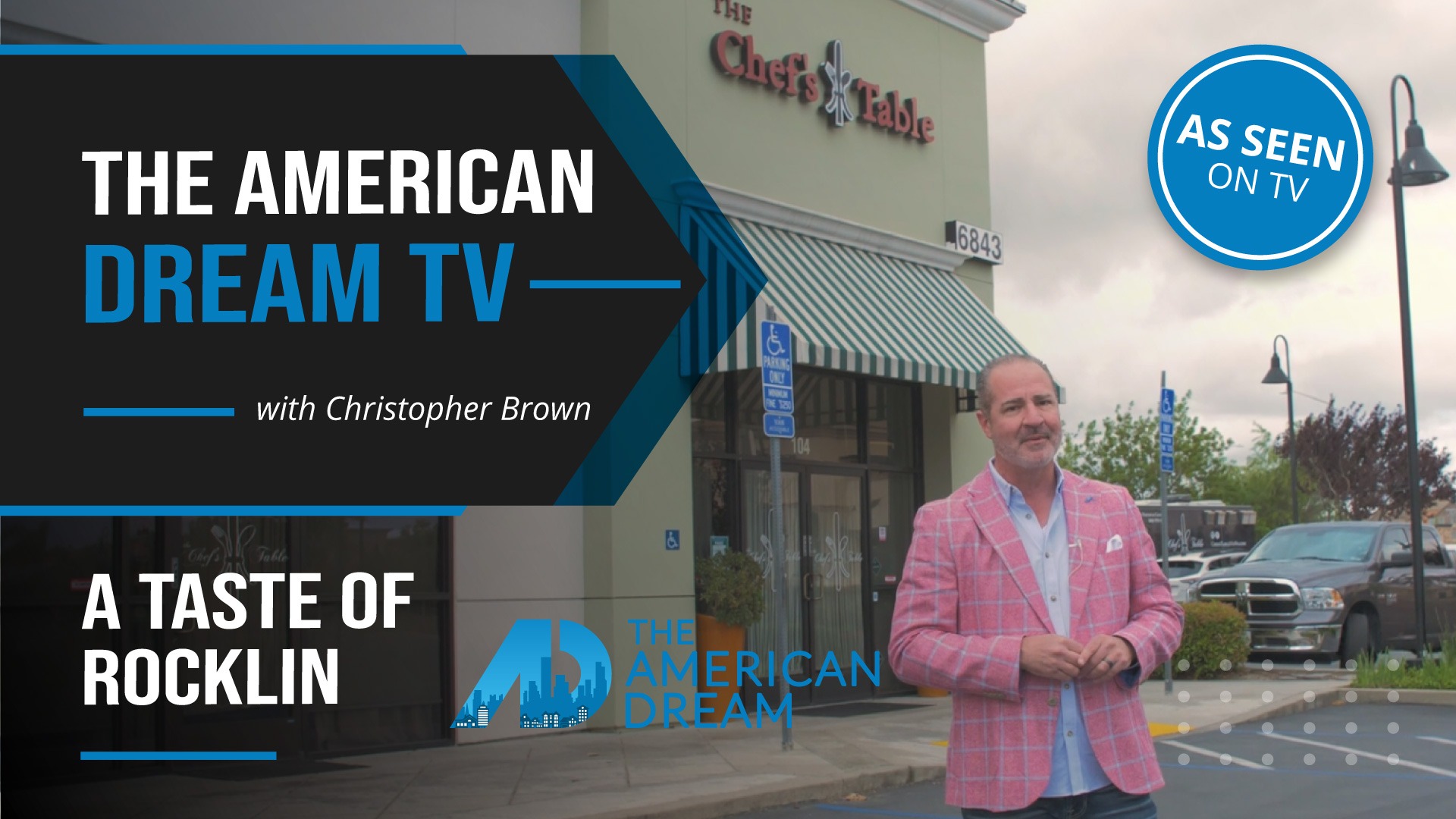 The American Dream TV with Christopher Brown – A Taste of Rocklin