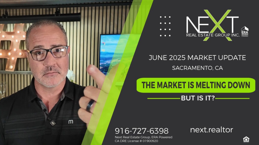 Sacramento Real Estate Market Update Cover June 2025