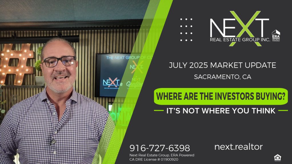 Christopher W Brown Sacramento Real Estate Market Update July 2025