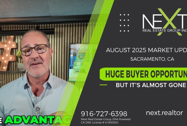 Christopher W Brown Sacramento Real Estate Market Update August 2025