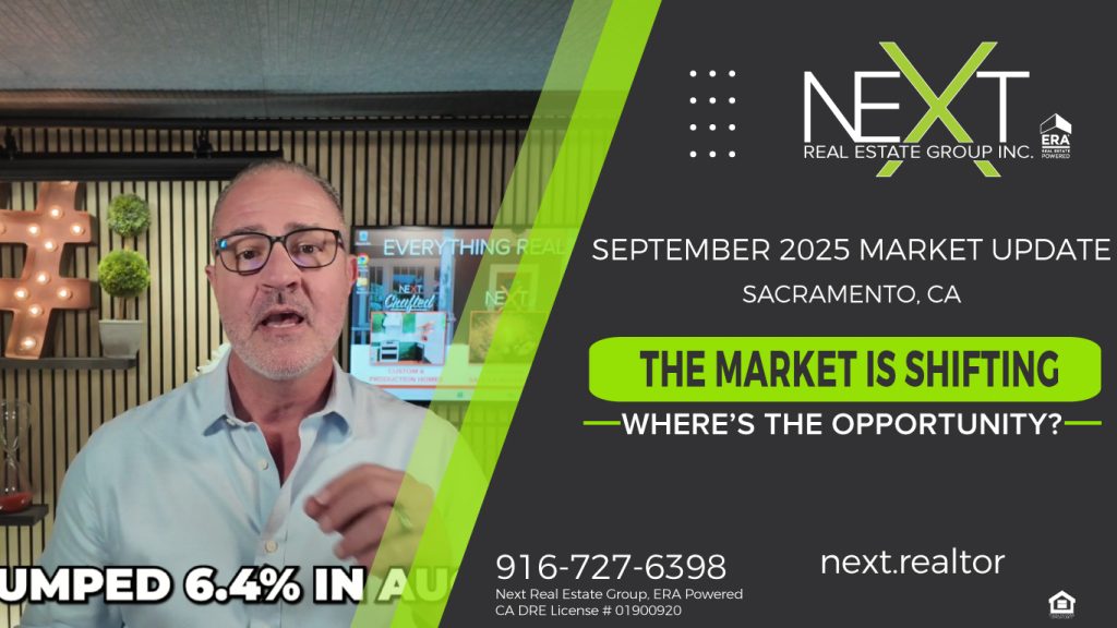 Sacramento Real Estate Market Update September 2025